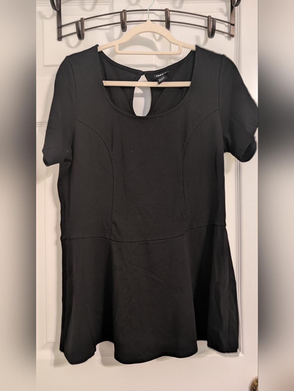 torrid Black Keyhole Tank Top